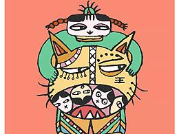 《大紅的小畫》原創(chuàng)作品