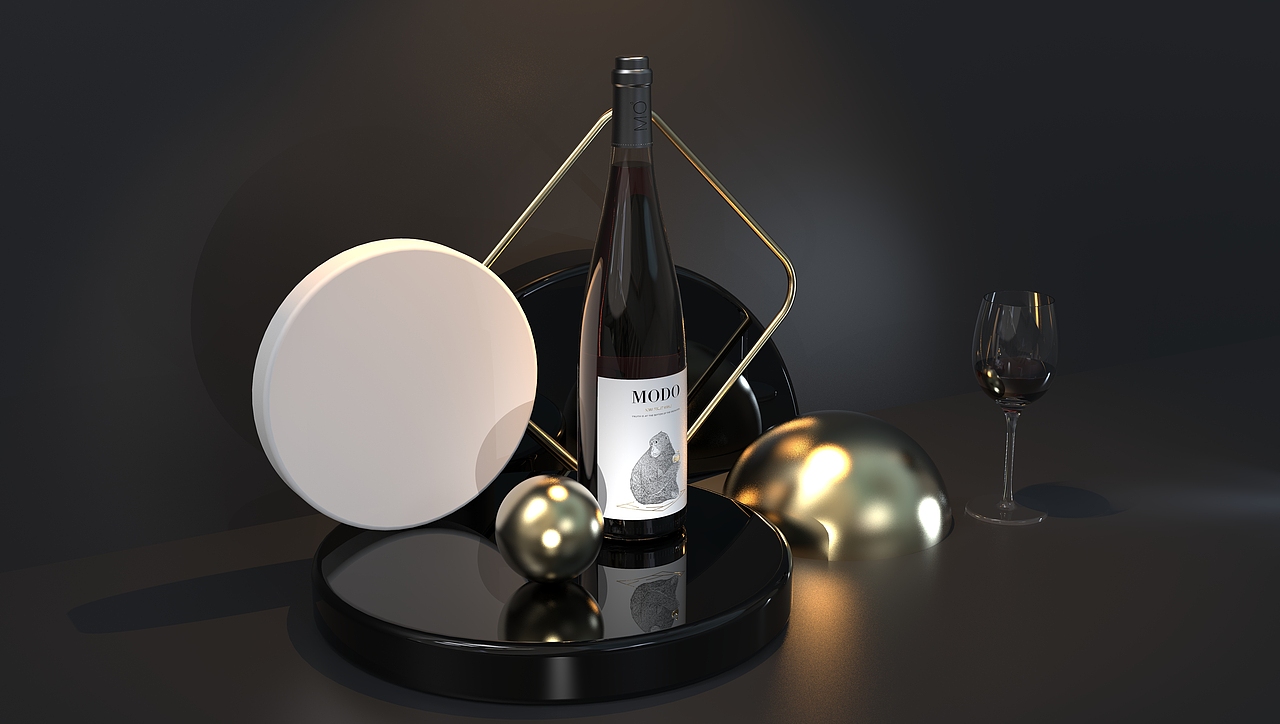 果酒包装 场景渲染效果图（图ZMjIxOTc3MDE2） - 其他工业/产品 - 站酷设计师zuckaka原创素材 - 站酷ZCOOL