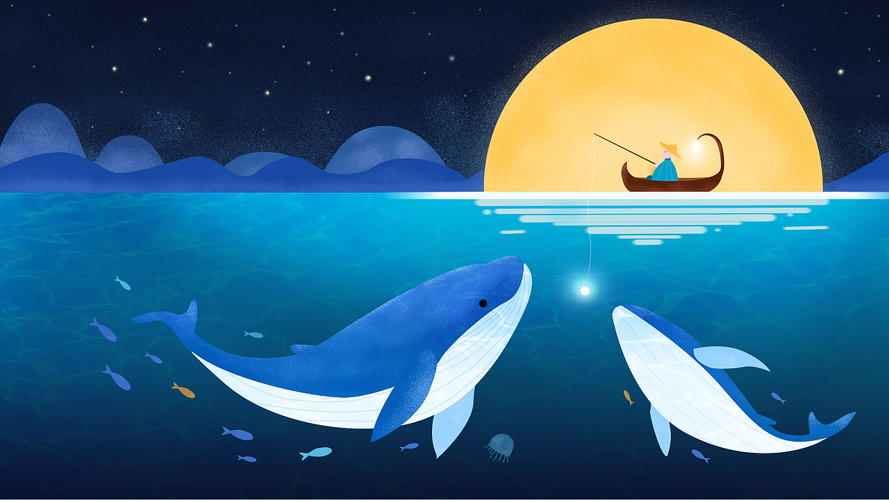 电脑笔记本桌面壁纸（图ZMjQ0NTk4NjI0） - 创作习作 - 站酷设计师胡西西插画设计原创素材 - 站酷ZCOOL