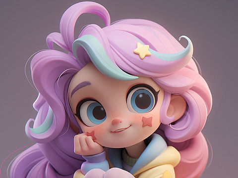 AI生成ip形象（个人主页-ZMzY0MzI1ODA=） - AI作品 - 站酷设计师如花似玉的三叔原创素材 - 站酷ZCOOL