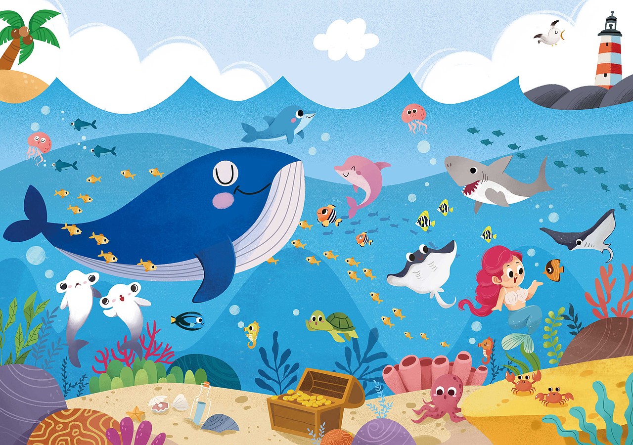 儿童拼图系列(已商用)