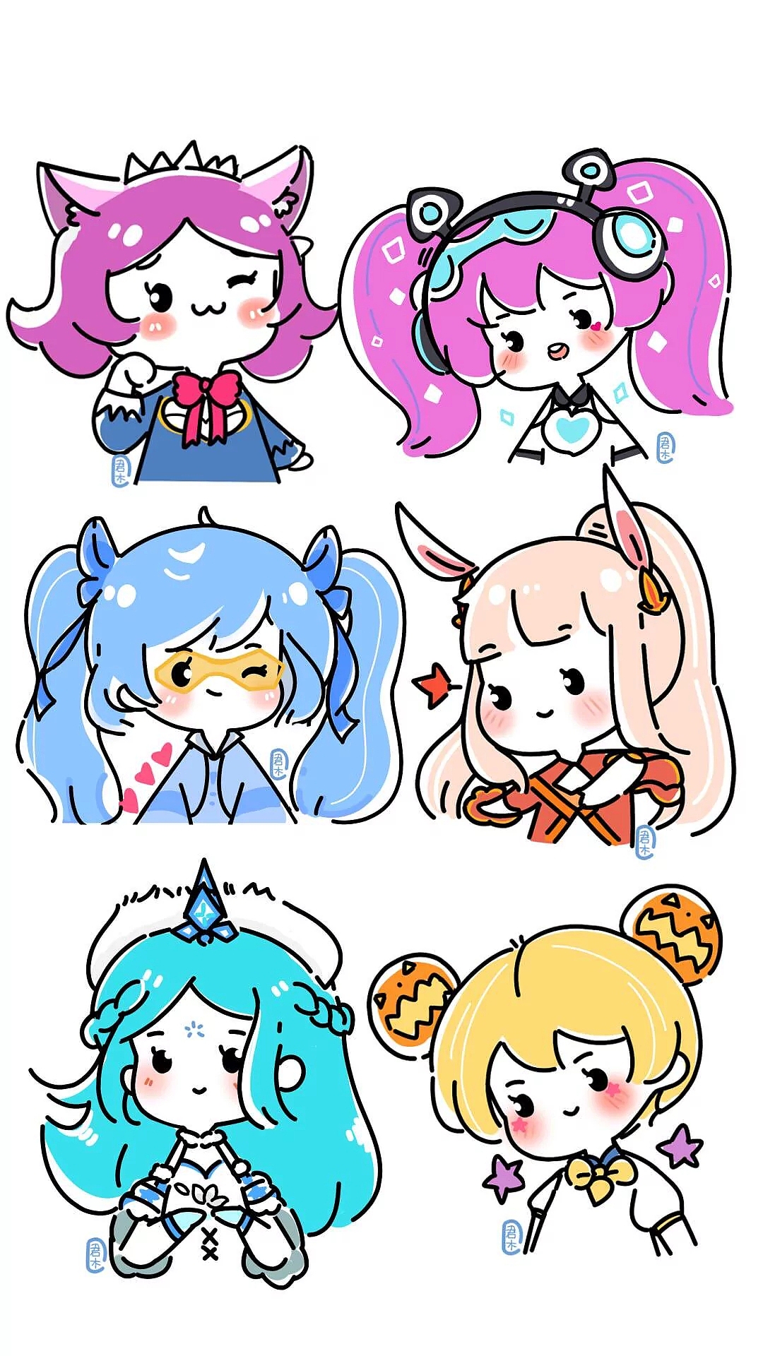 王者荣耀简笔画