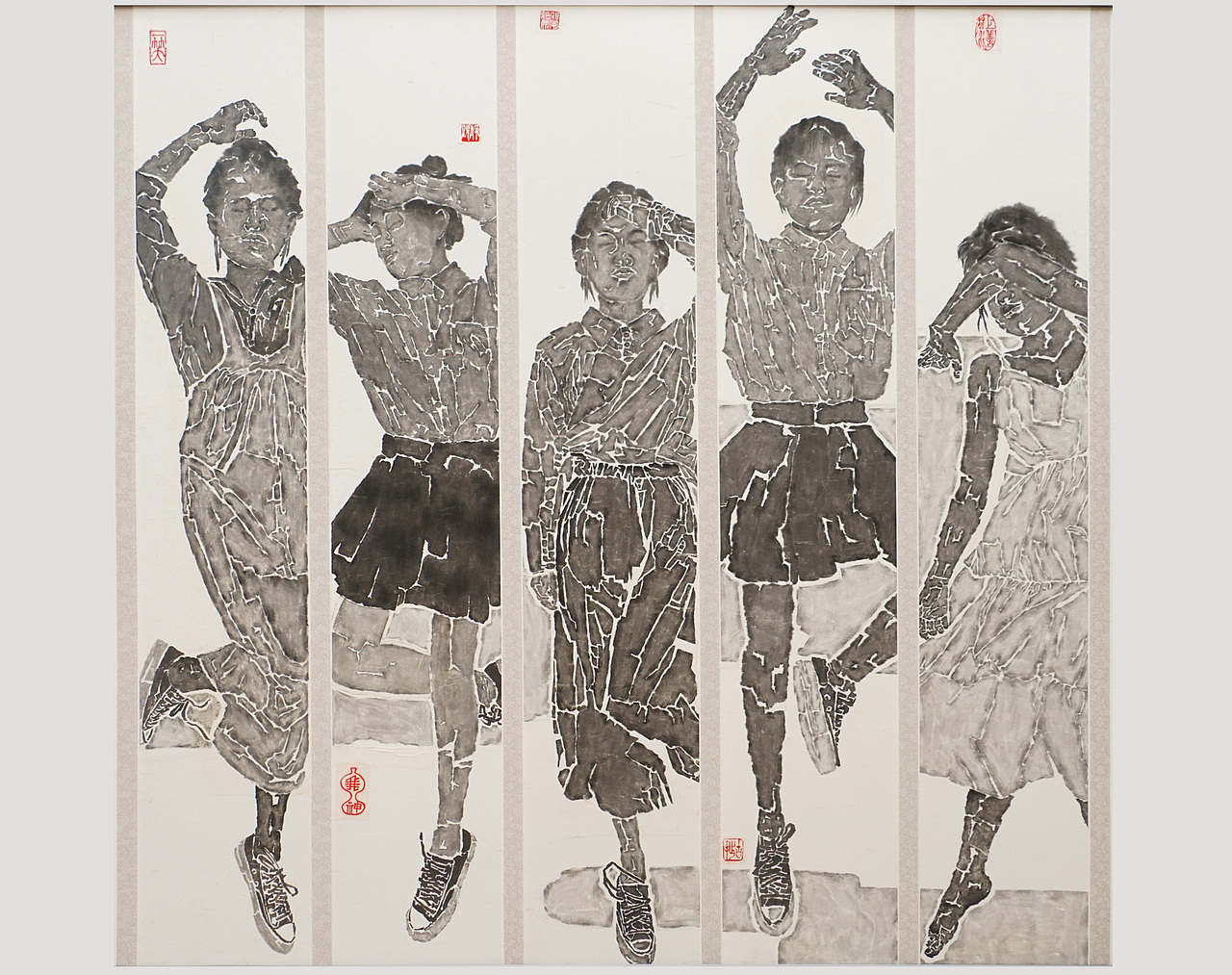 17级中国画专业毕业生作品展(易斯顿美术学院)