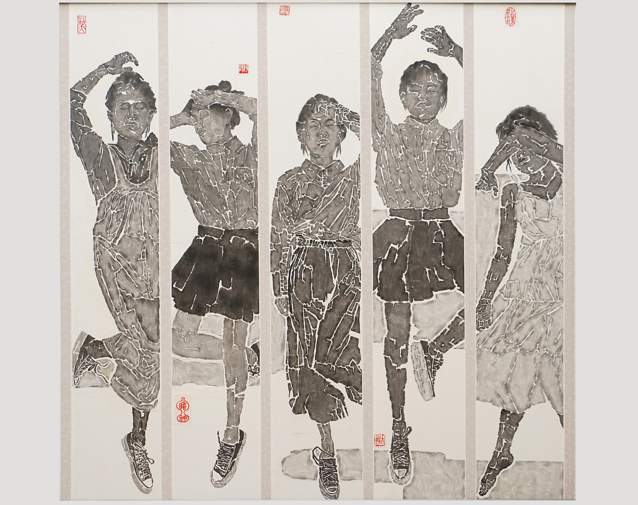 17级中国画专业毕业生作品展(易斯顿美术学院)