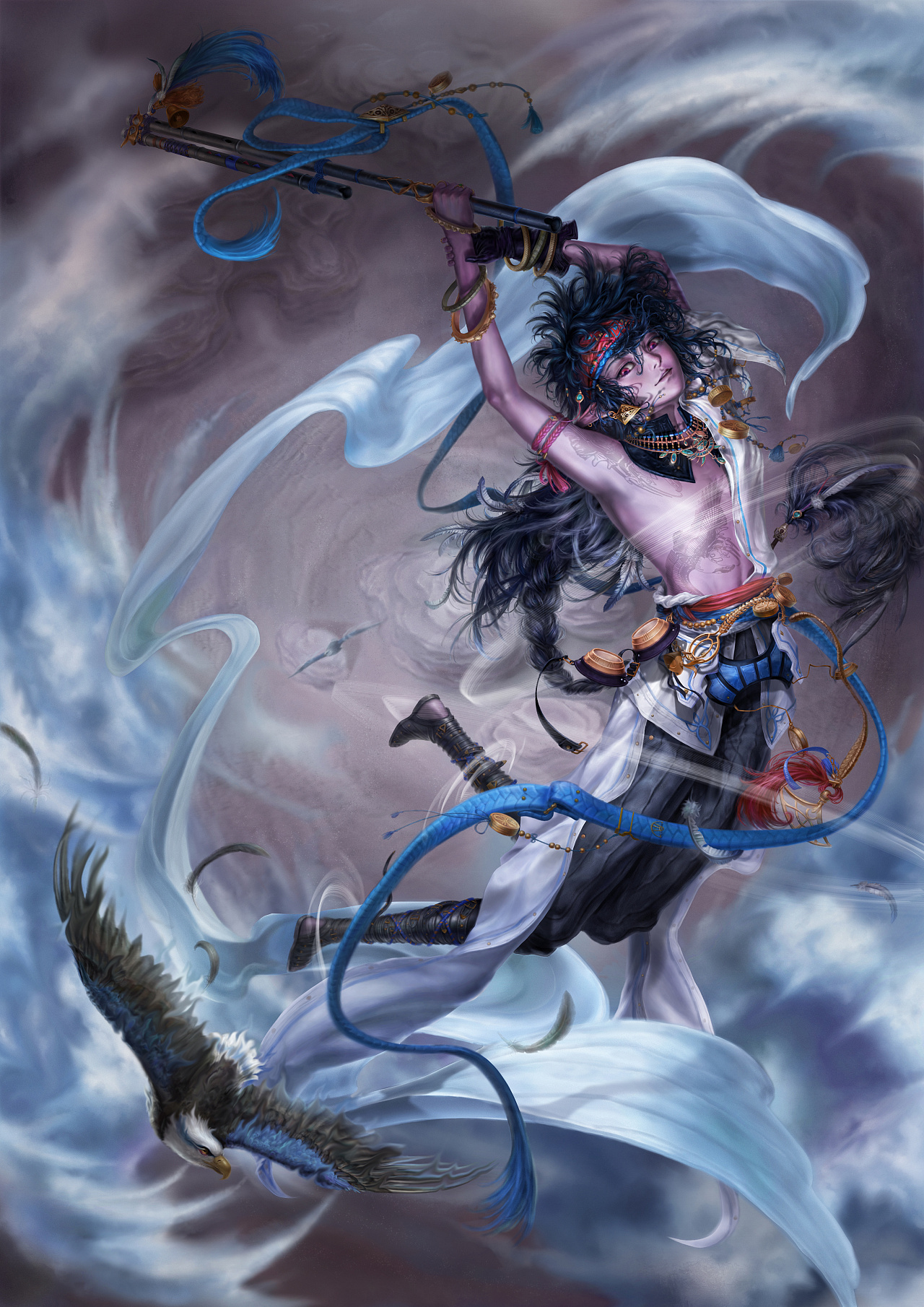 dnf同人原创 风法师三觉|插画|概念设定|酱油boy - 原创作品 - 站酷 (