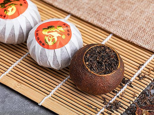 陈皮茶小青柑产品摄影