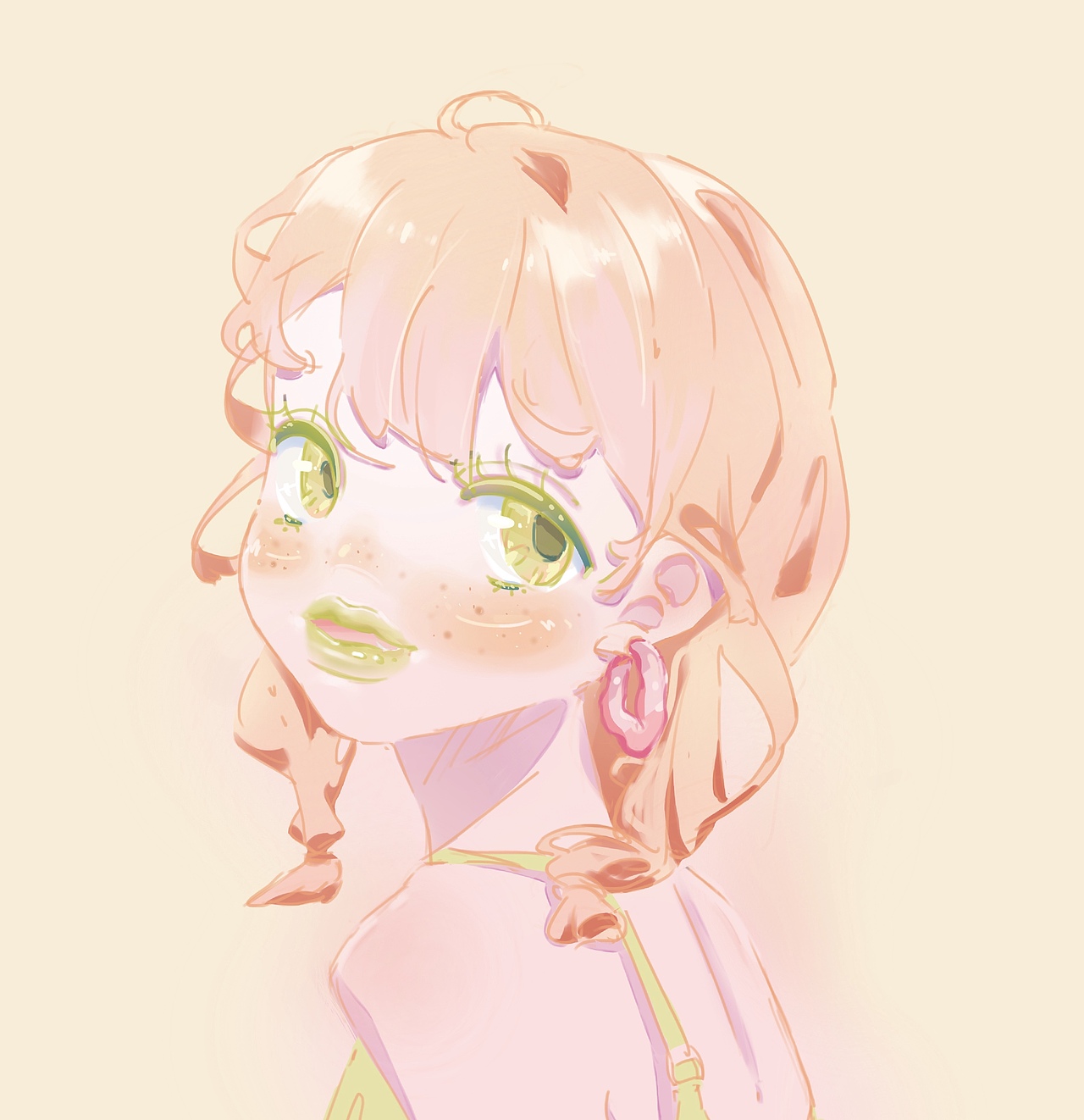 头像绘画（图ZMzIwNjkzMjY0） - 创作习作 - 站酷设计师犹犹豫豫的鱼原创素材 - 站酷ZCOOL