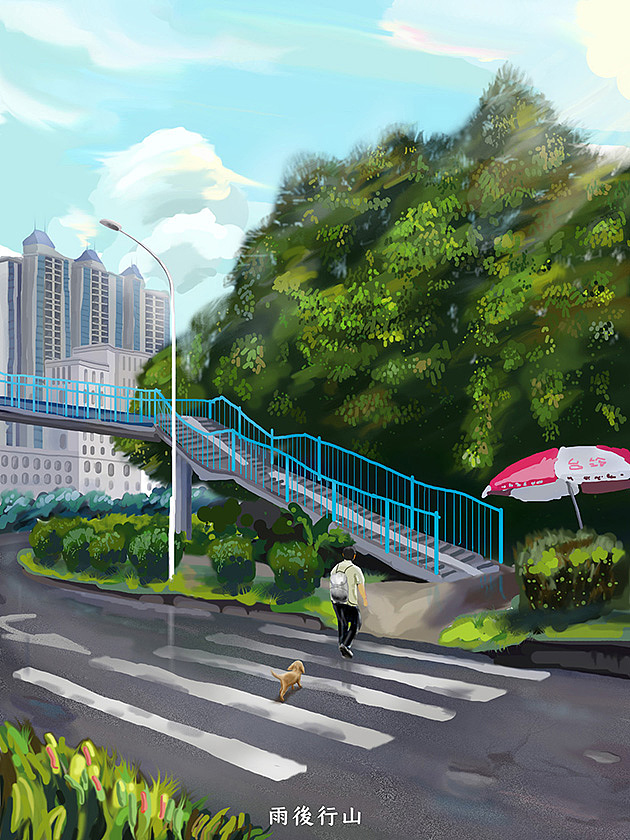 树木园（图ZMjMxMDk2MDY4） - 创作习作 - 站酷设计师lian880126原创素材 - 站酷ZCOOL