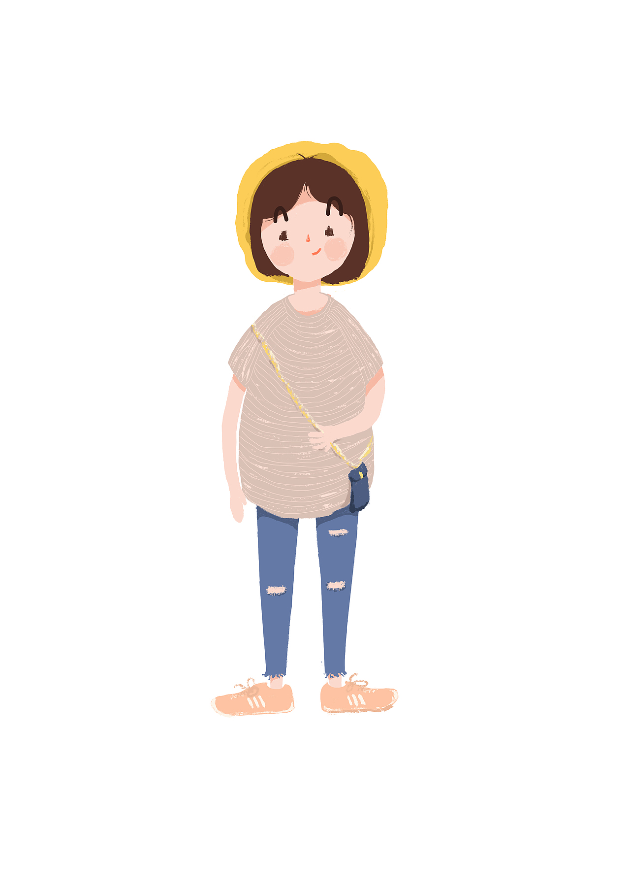 日常可爱的插画