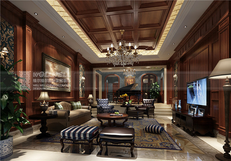 公爵堡 风格:美式│面积:650m2