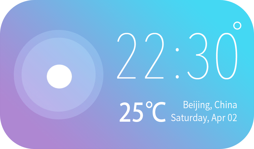 Good day－Design for Amber Weather（图ZMzUzNzExMjg=） - 主题/皮肤 - 站酷设计师南瓜饭原创素材 - 站酷ZCOOL