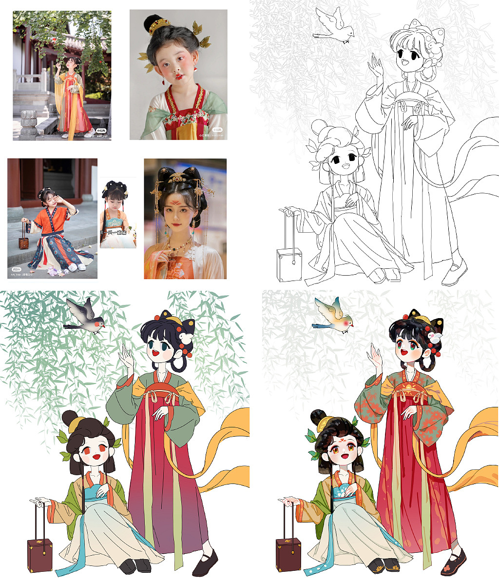 最近画的可爱小人儿（图ZMjYzODUzNDY0） - 绘本 - 站酷设计师惡童製慥soulchan原创素材 - 站酷ZCOOL