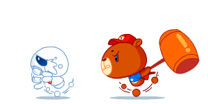 熊小弟动态表情第二弹（压缩包下载）（图ZMTI3Njc4NDQ=） - 网络表情 - 站酷设计师爱龙余健原创素材 - 站酷ZCOOL