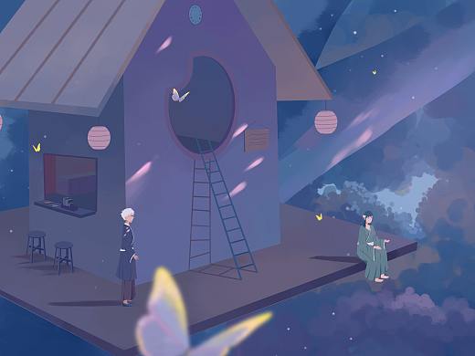 树屋（个人主页-ZNDM4OTA2MDA=） - 创作习作 - 站酷设计师云上有朵云原创素材 - 站酷ZCOOL