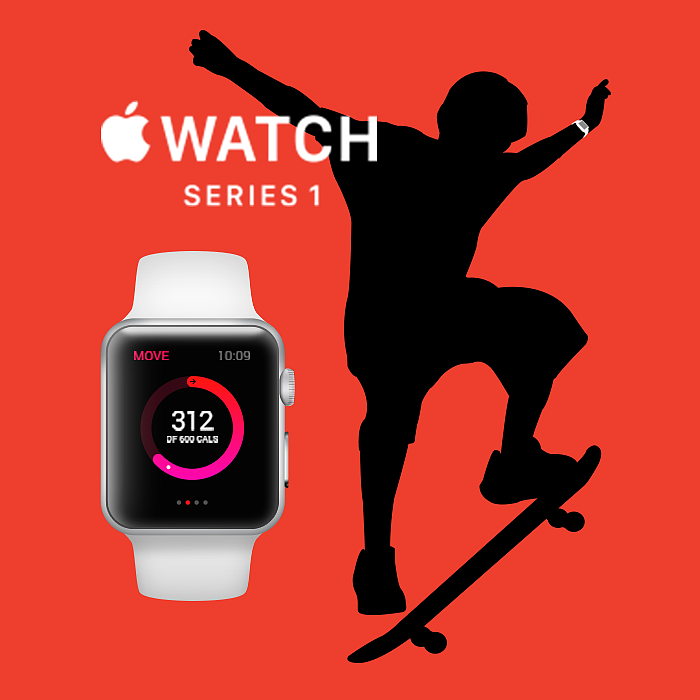 apple watch 海报&商品图&页面设计