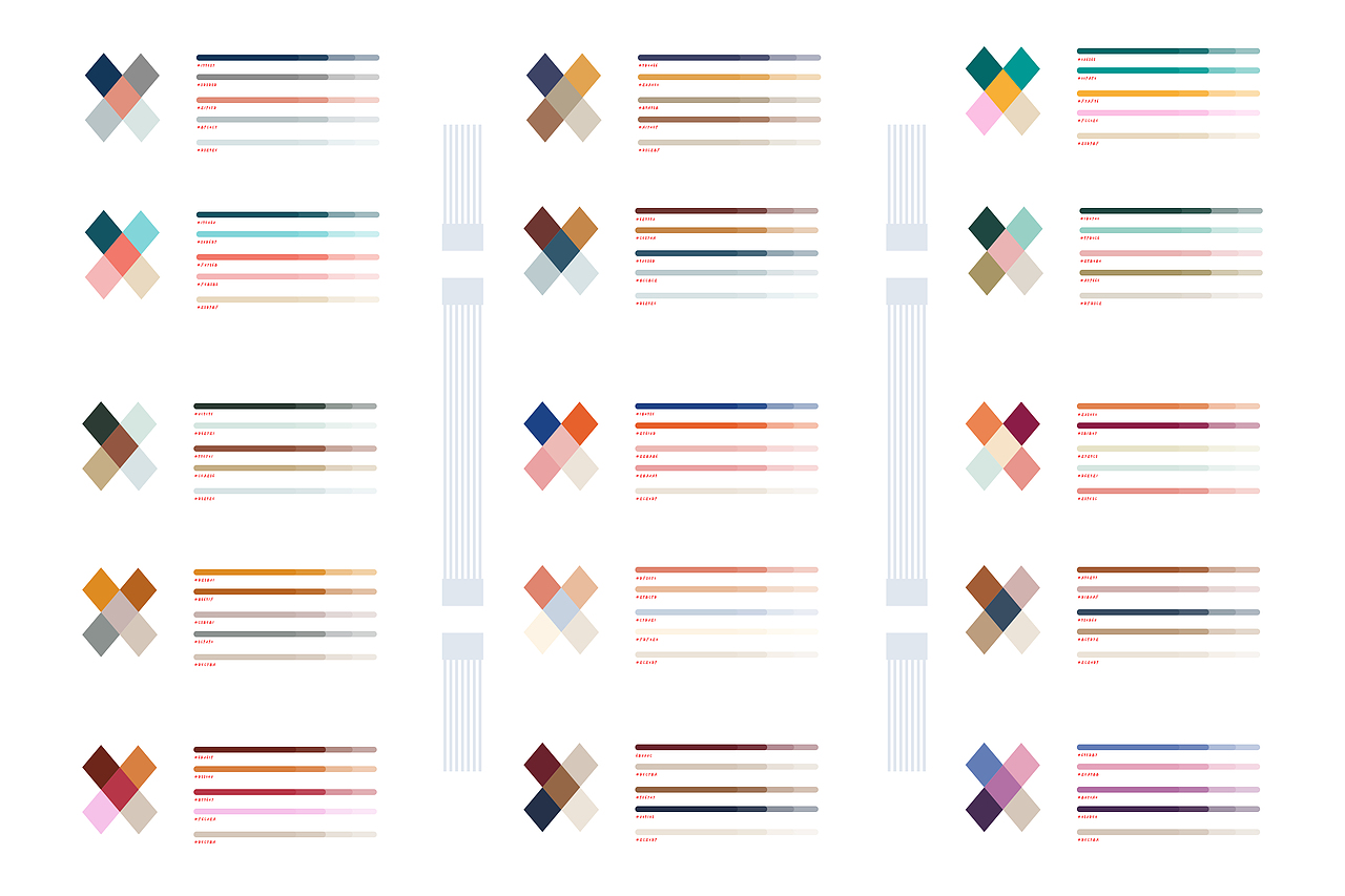 百搭配色（图ZMjMyNDkyNDI0） - 其他平面 - 站酷设计师金牌小姐姐原创素材 - 站酷ZCOOL