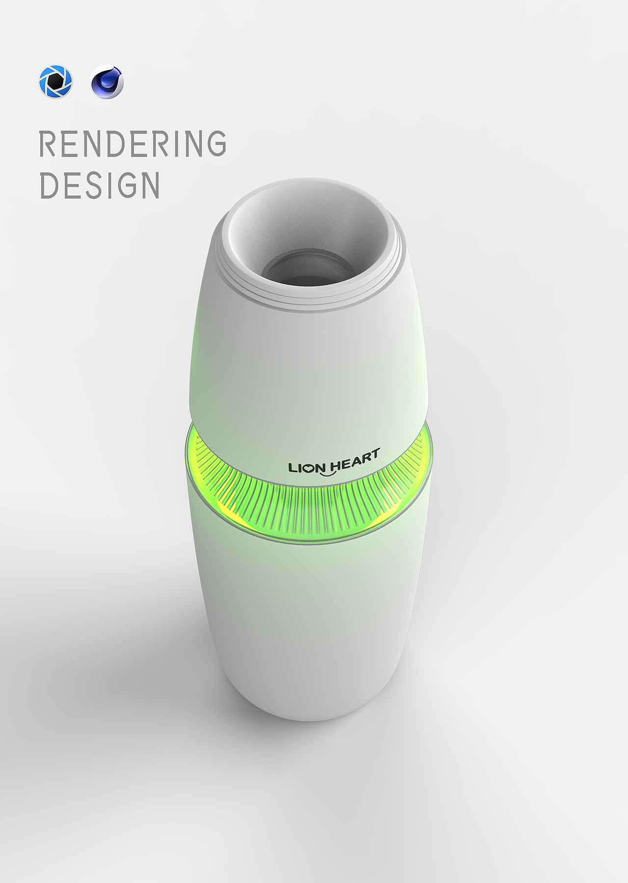 3D建模渲染小家电早餐机