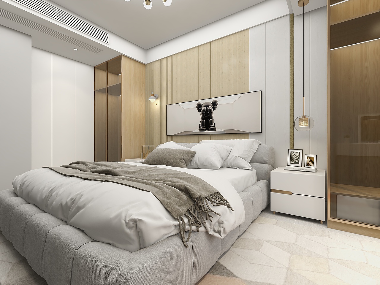 四川岳池凰腾龙玺(150平方现代简约复式四居室)