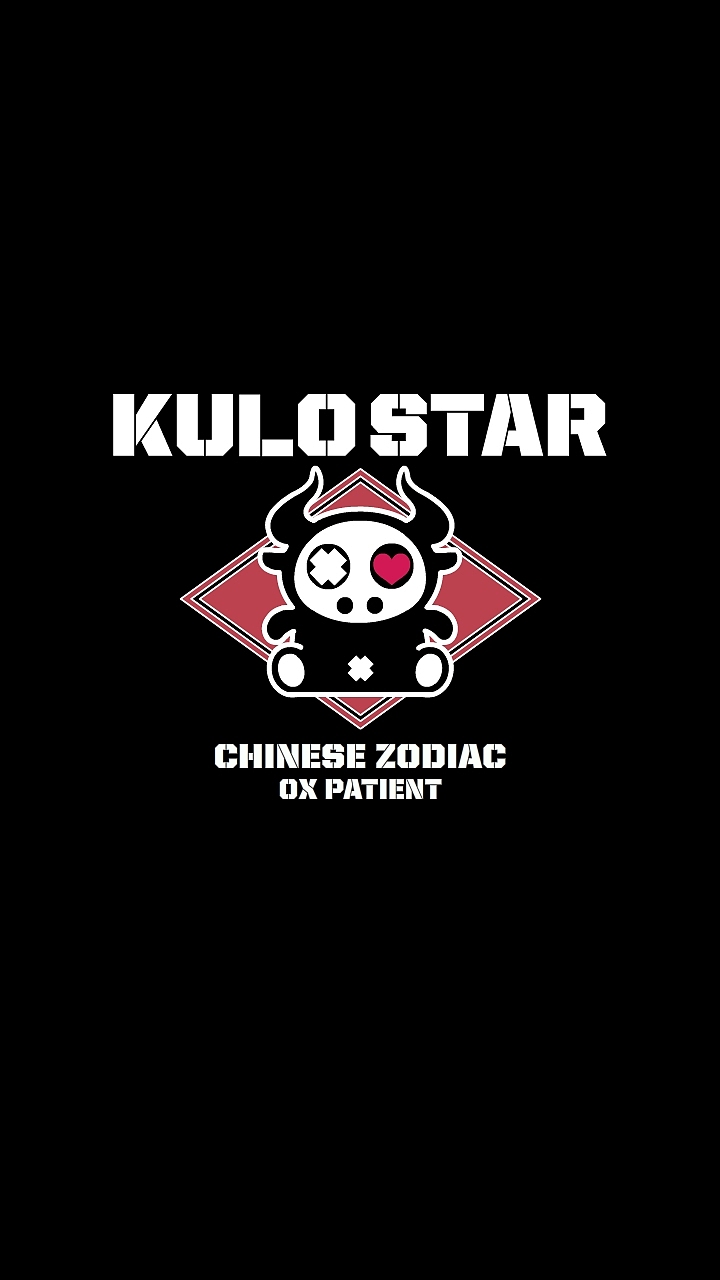 HI BLACK EYE(KULO STAR)生肖系列牛纯黑手机壁纸（图ZMjYyMjY2NTU2） - 商业插画 - 站酷设计师Z42750135原创素材 - 站酷ZCOOL
