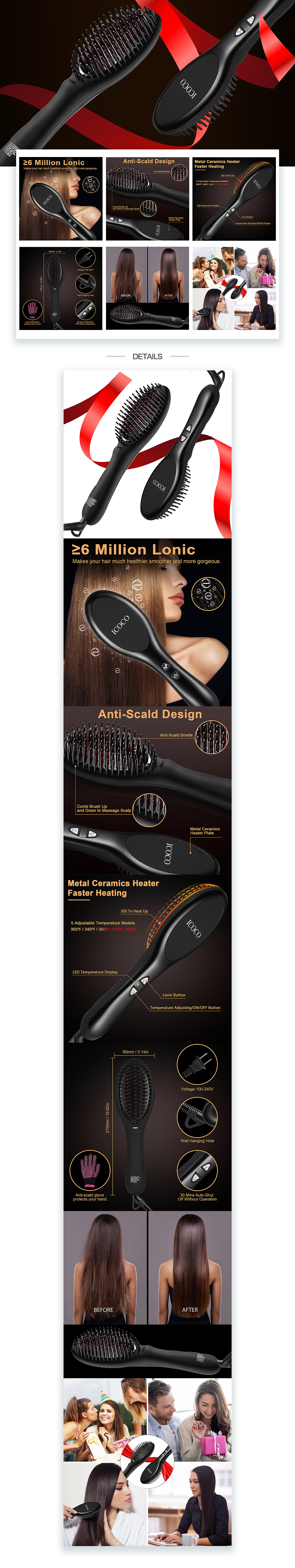 直发梳（图ZMjAwNDYzMjY0） - 电商 - 站酷设计师针线扣子原创素材 - 站酷ZCOOL