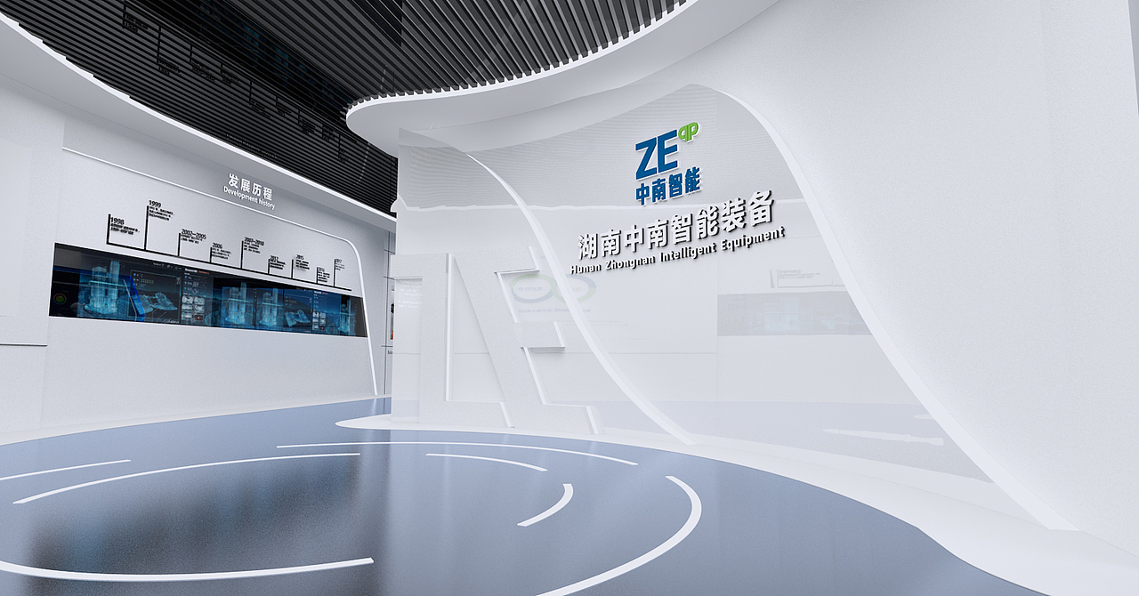 中南智能展厅（图ZMjY5NTU2MjQ4） - 建筑/空间 - 站酷设计师Z188213849原创素材 - 站酷ZCOOL