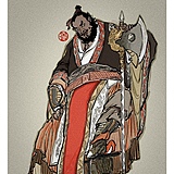中国传统武将绘本的头像
