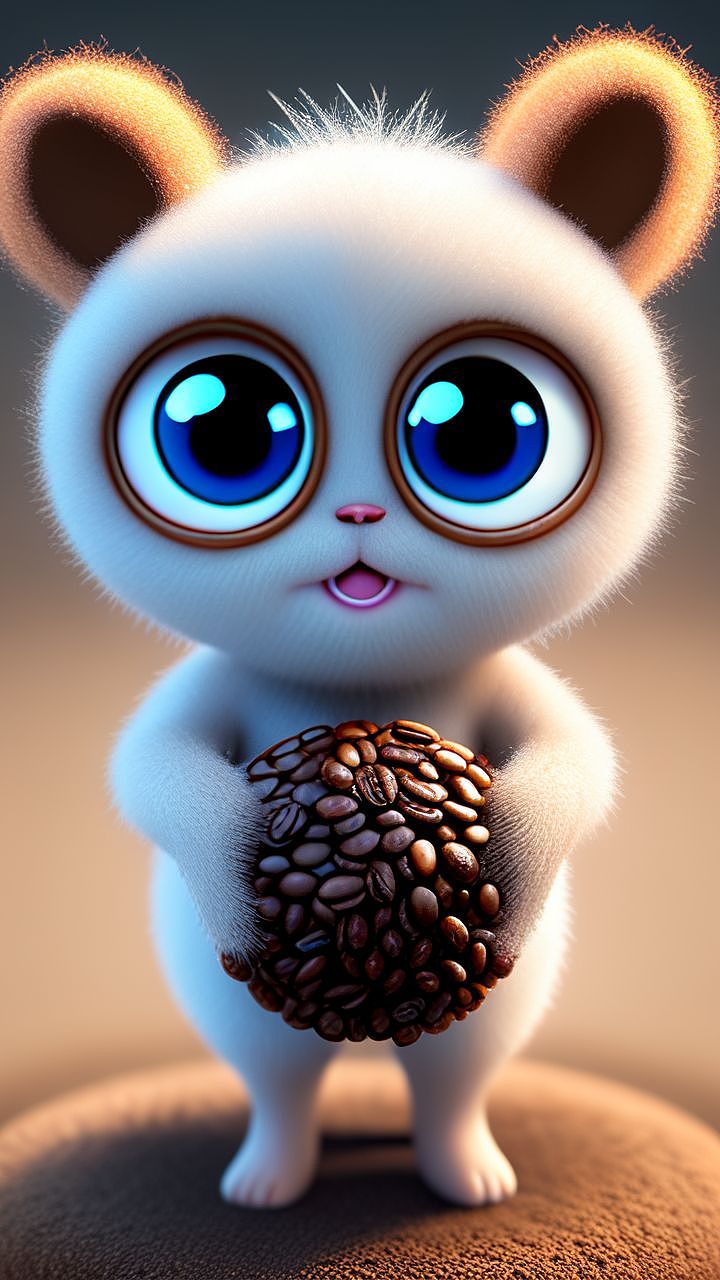 咖啡精灵coffeemonsterIP形象文创周边