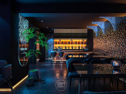 ZBM空间设计-酒吧清吧设计-广东省韶关市清吧设计（个人主页-ZNDYzOTgzMzI=） - 家装设计 - 站酷设计师ZBM空间设计原创素材 - 站酷ZCOOL