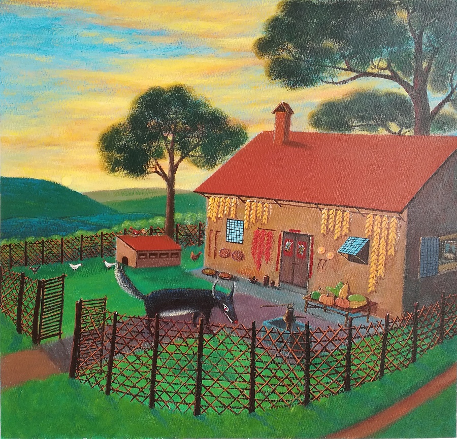 原创作品:小红帽八副