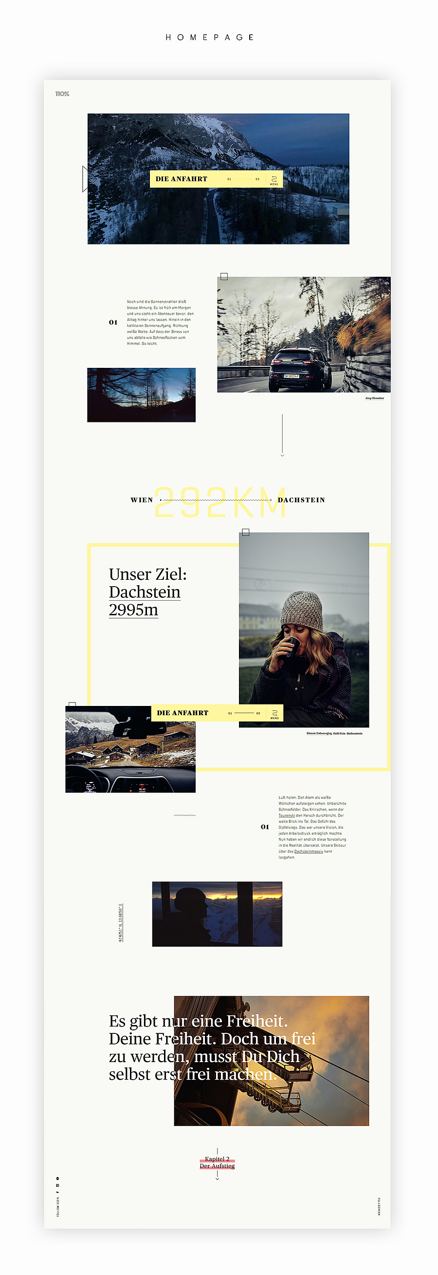 Magazin官网页面设计