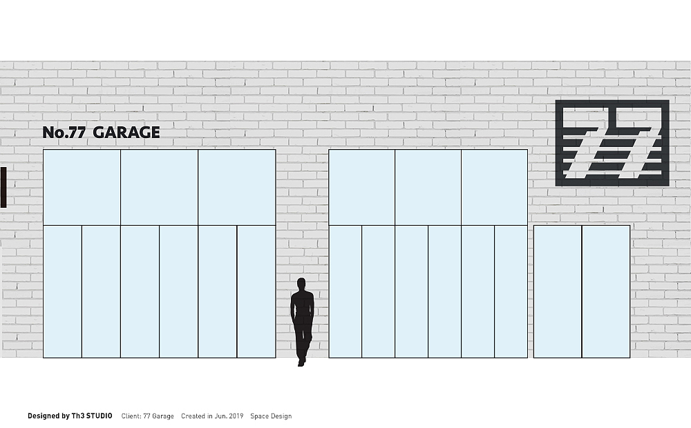 门头设计简约,通过色彩对比和巨型logo增强视觉冲击力,而物料则根据不同的用途,在设计中包含了更多的细节,增强品牌的专业度和精细度。