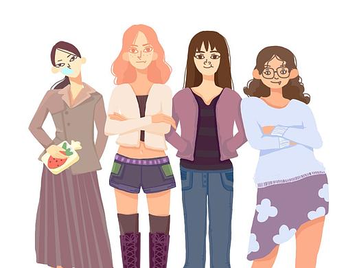 一些板绘旧图（个人主页-ZNTc4MTk3NjQ=） - 创作习作 - 站酷设计师宇宙阿桐儿原创素材 - 站酷ZCOOL