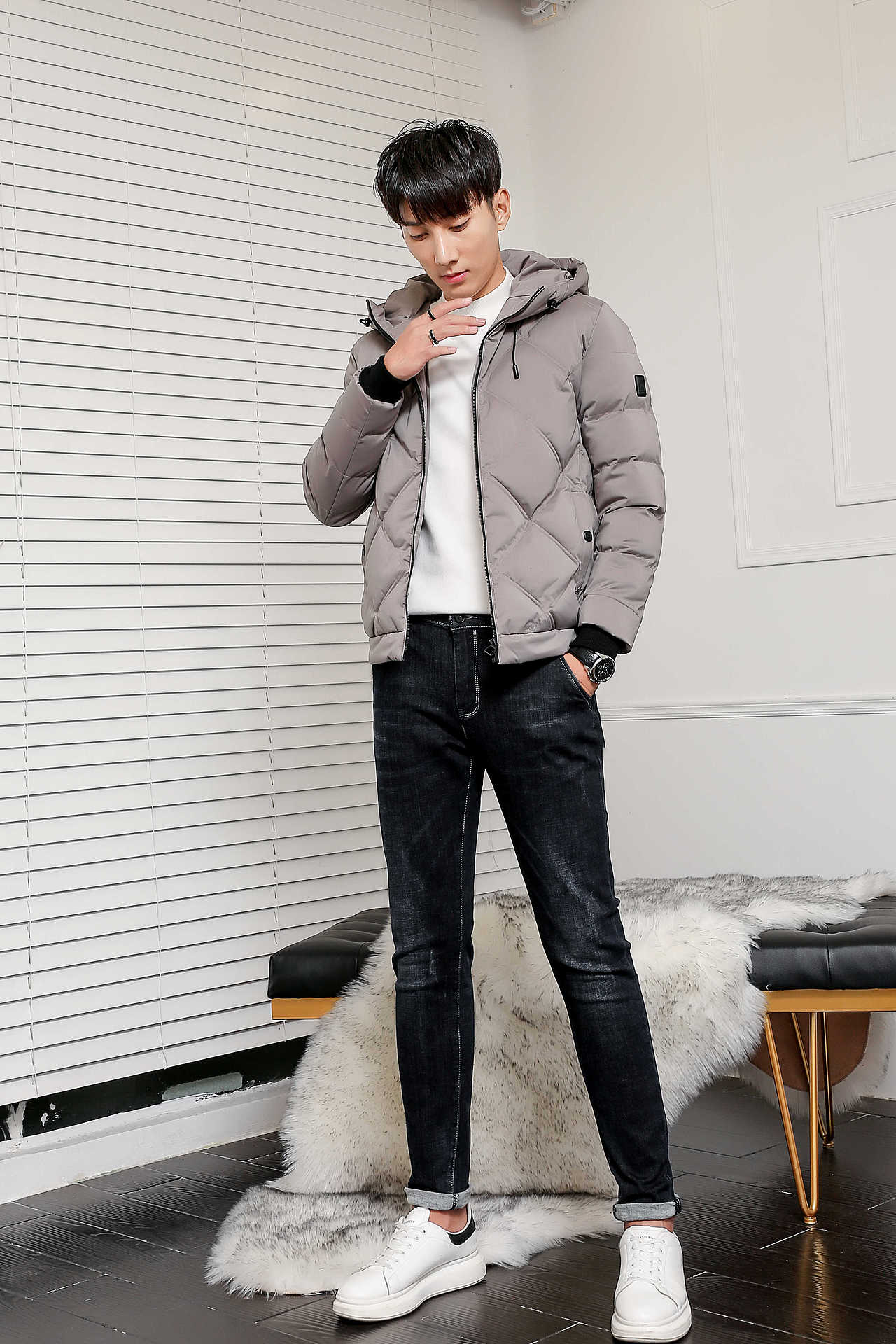 朋盛传媒|男装羽绒棉服拍摄