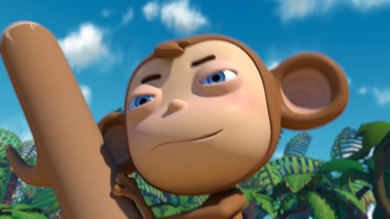 三维动画《重回猴岛》中国美术学院2011动画系毕业作品