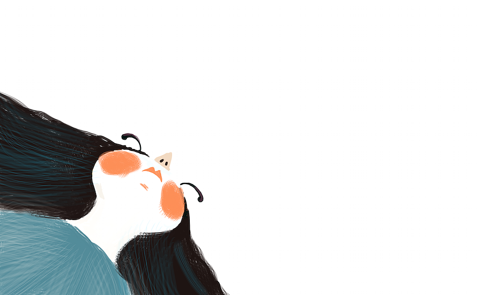 拥抱萤火虫－小清新绘本插画（图ZMzMzODAyNjg=） - 创作习作 - 站酷设计师shan_shine原创素材 - 站酷ZCOOL