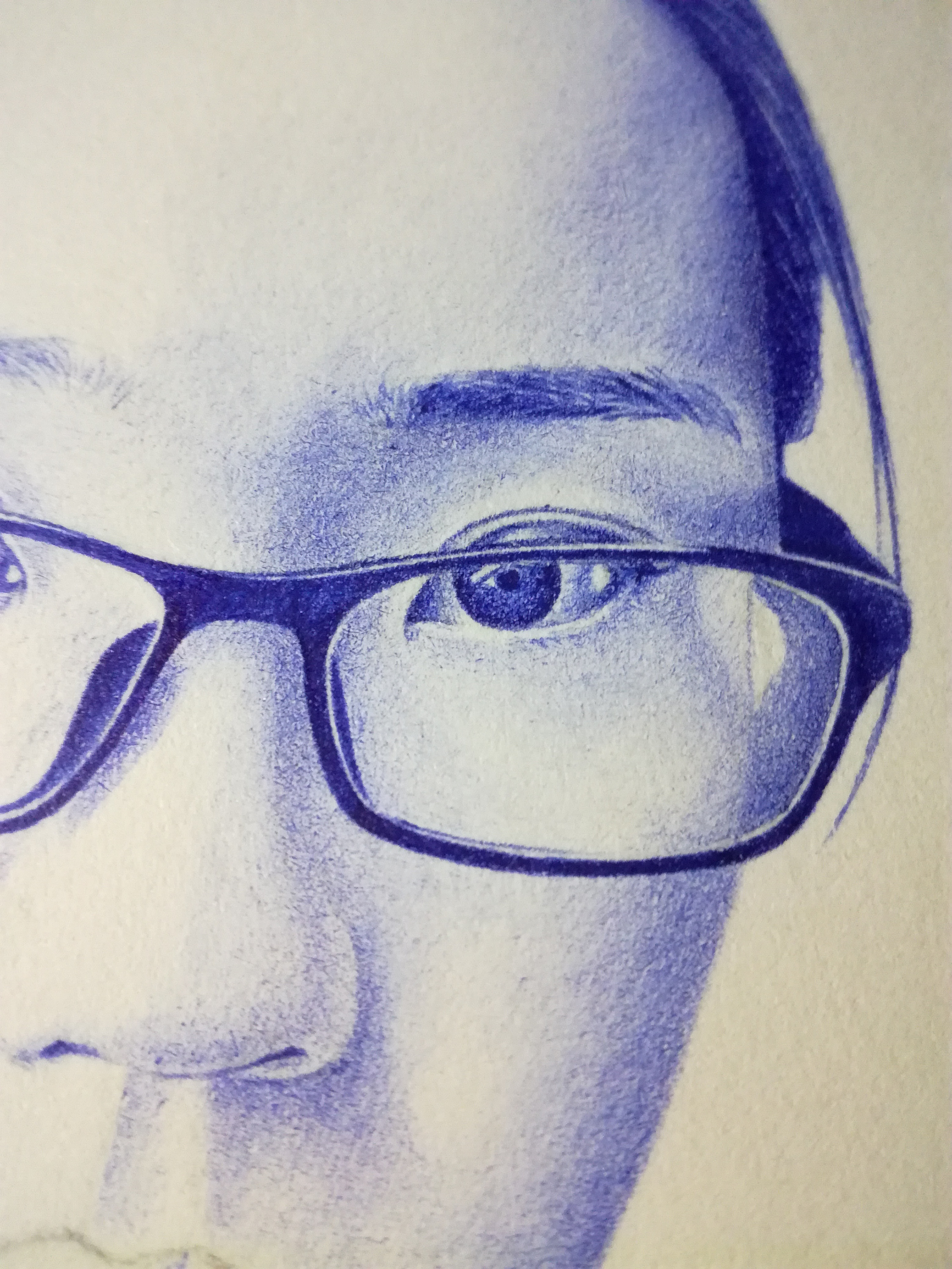 圆珠笔画——人物