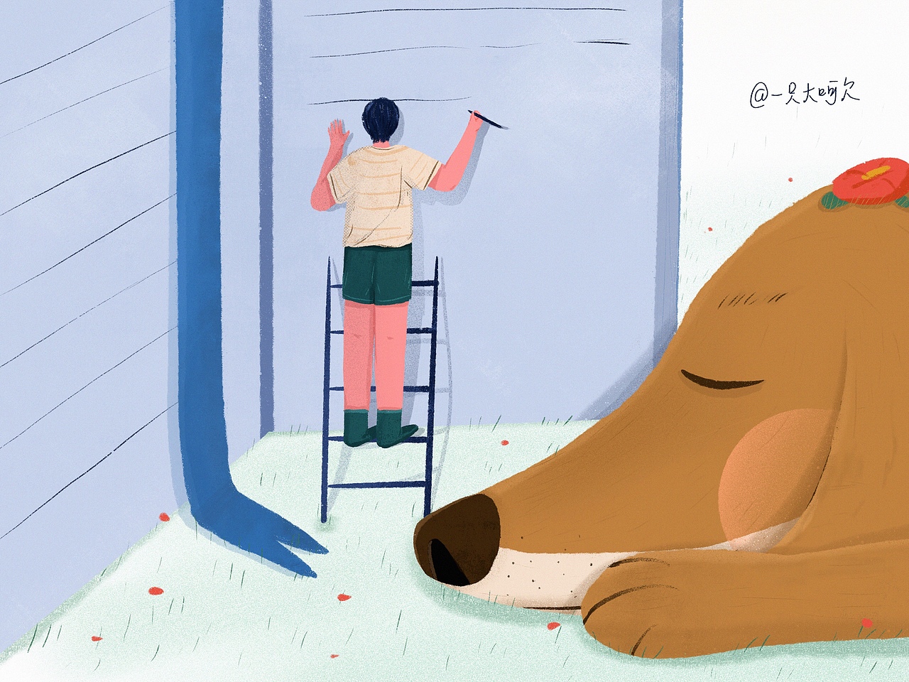 3月每日一画总结 | 一些想很久了的画面（图ZMTUyNDc4MDE2） - 创作习作 - 站酷设计师一只大呵欠原创素材 - 站酷ZCOOL