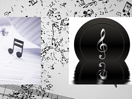 音乐主题酒店标识设计