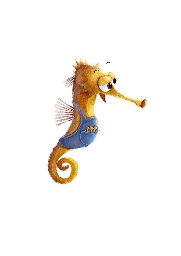 【动物小元素】海洋动物（图ZOTczNzQwMDQ=） - 儿童插画 - 站酷设计师小雨菌KEKO原创素材 - 站酷ZCOOL