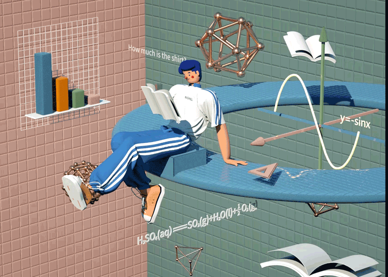 Nickel-二维插画转三维试验（图ZMTQ5OTcxNTg0） - 人物/生物 - 站酷设计师nickel小科原创素材 - 站酷ZCOOL