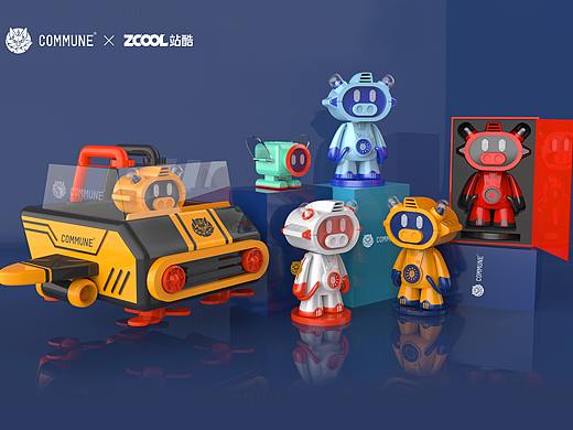 COMMUNE幻师品牌IP形象设计