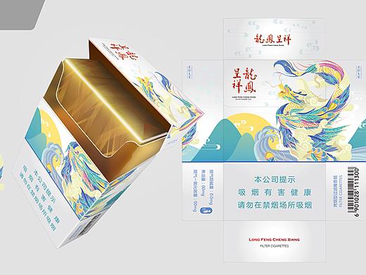 龙凤呈祥烟盒包装