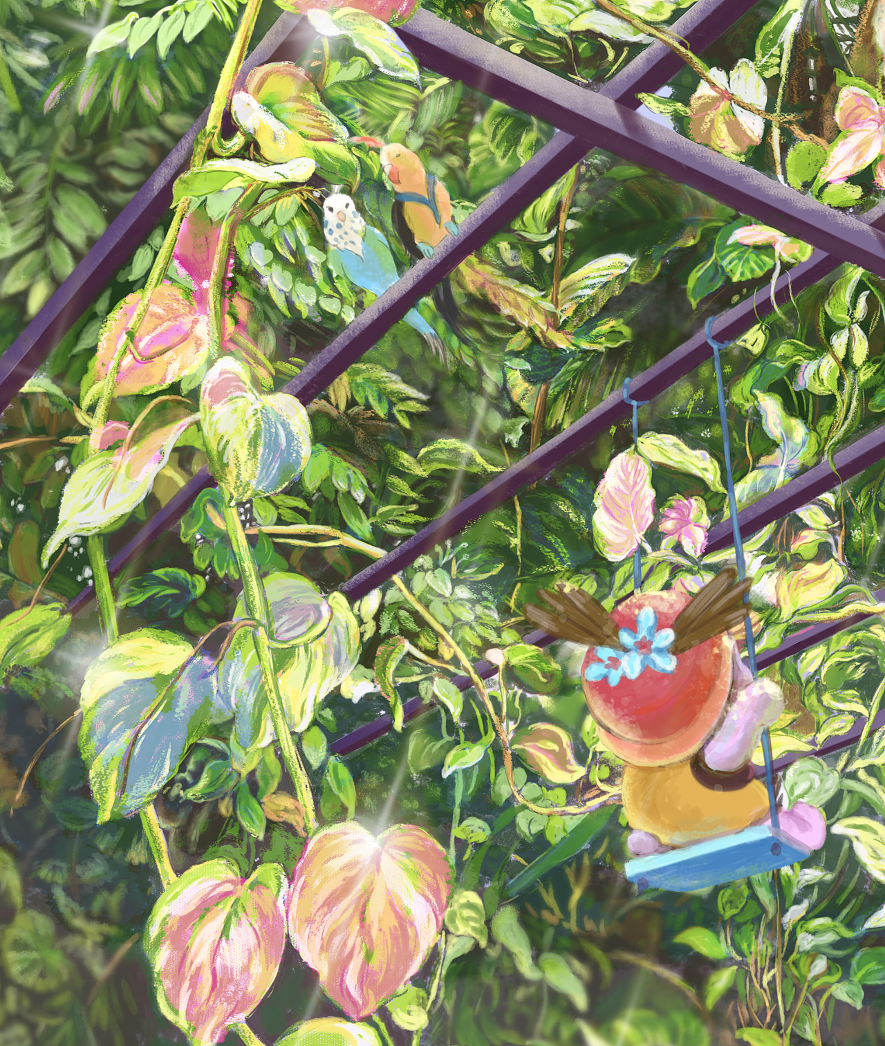 秘島4——門庭若市（圖ZMjYzNjc2ODI4） - 創(chuàng)作習(xí)作 - 站酷設(shè)計(jì)師簡(jiǎn)界原創(chuàng)素材 - 站酷ZCOOL