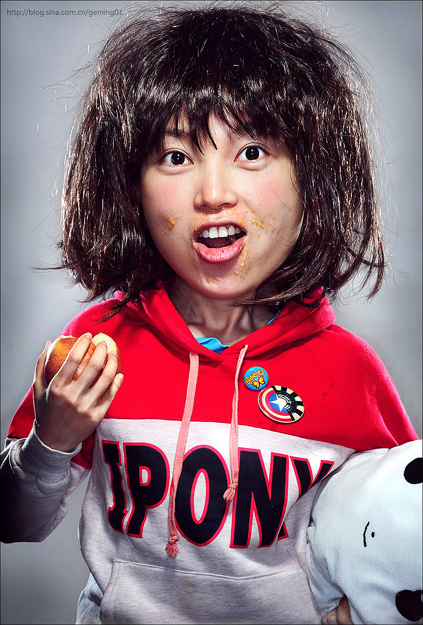 大头女娃小情趣