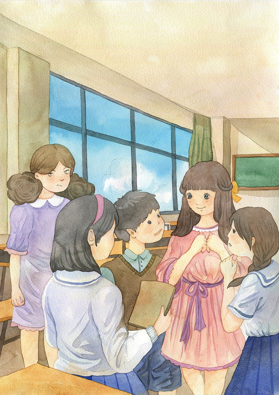 少年小说童话插画配图