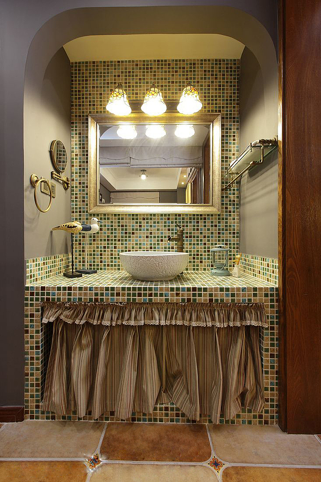 成都百纳装饰整装 116平米美式乡村风格（图ZNjU3MzA5MzY=） - 家装设计 - 站酷设计师四川百纳家居装饰原创素材 - 站酷ZCOOL