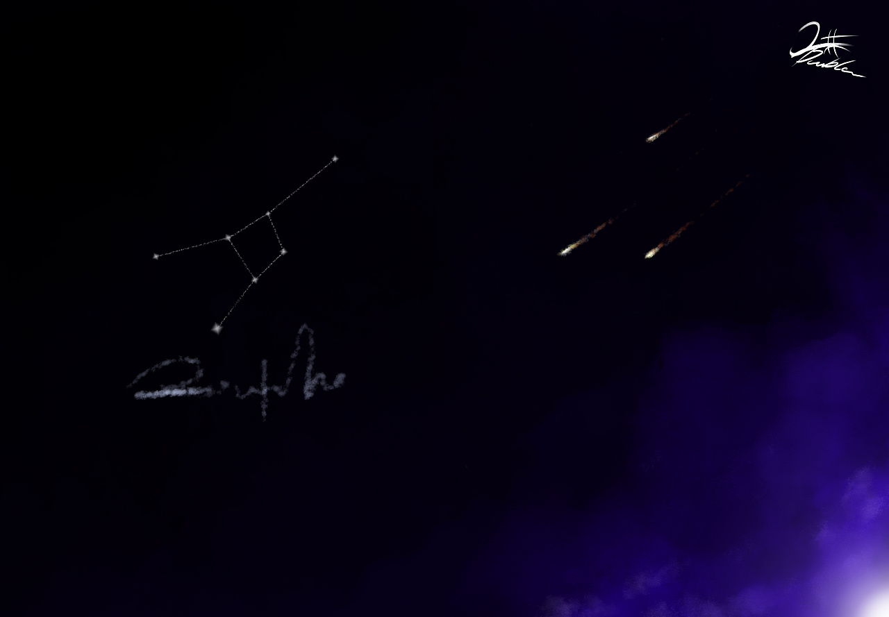 巨蟹座流星雨图片图片