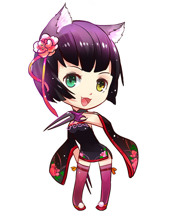 猫六-画过的那些Q版本小人儿~