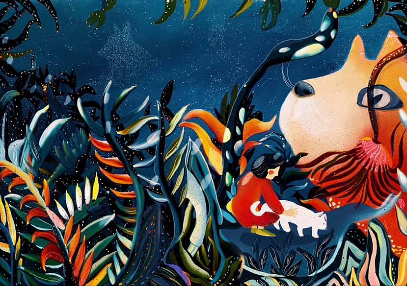 給我一個家（图ZMzU4MTg2Mzgw） - 艺术插画 - 站酷设计师fayechanhf原创素材 - 站酷ZCOOL