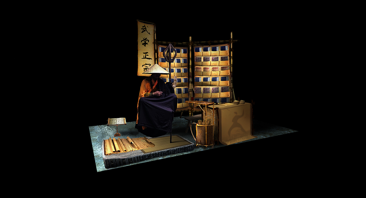 沉浸式体验项目,城市集市-江湖,古装摊位店铺设计